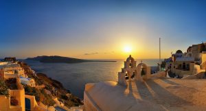 Puesta de sol Oia-Santorini
