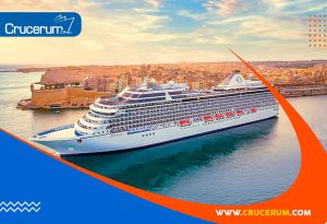 barco riviera de oceania cruises en La Valetta cruceros vuelta al mundo Crucerum