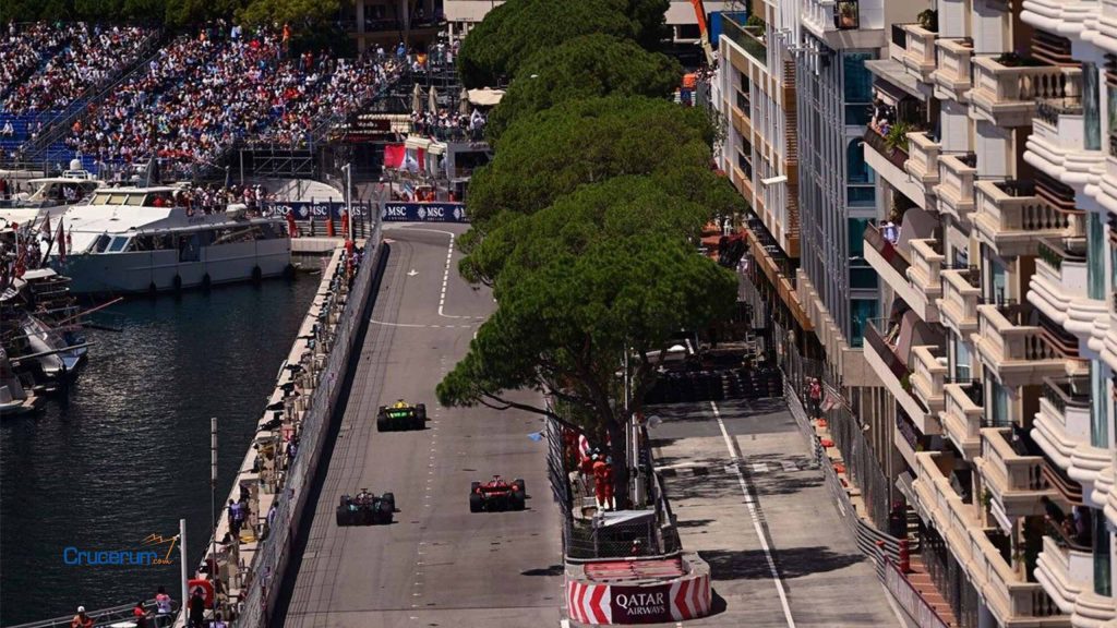 pista fórmula 1 mónaco gran prix de mónaco en la costa crucerum 