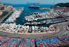 puerto de mónaco tribuna del gran prix de mónaco fórmula 1 crucerum