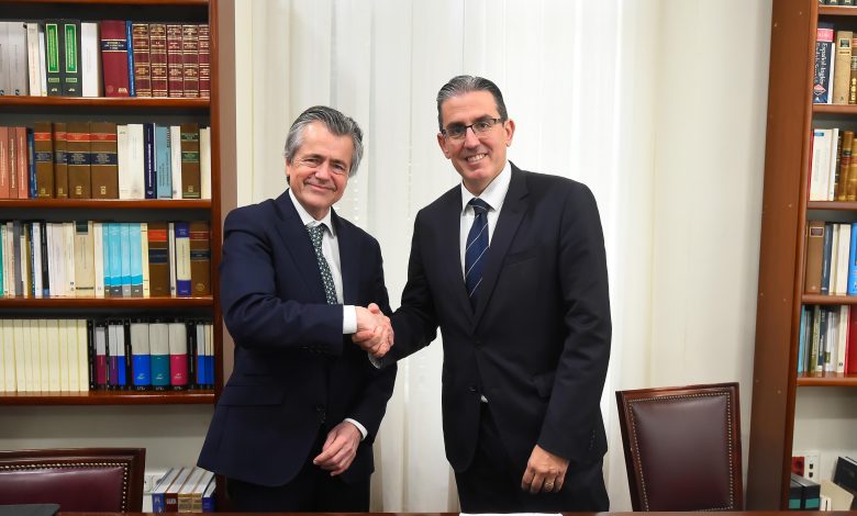 Sergio Corral fundación unicaja, Elisardo Sánchez presidente alma cruceros crucerum