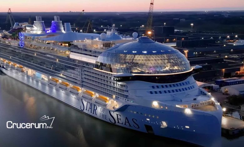 barco star of the seas próximo a lanzamiento agosto 2025 crucerum