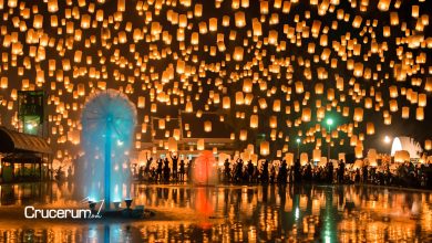 Festival de las linternas flotantes en Tailandia cruceros por asia Crucerum